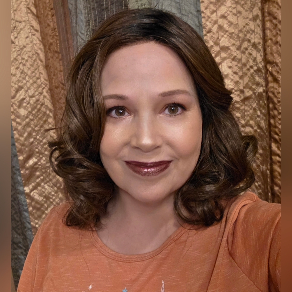 Brown Curly Styled WIG Luxury Lace *WFEW* Marilyn